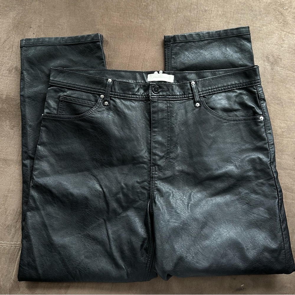 Urban Outfitters faux leather pants